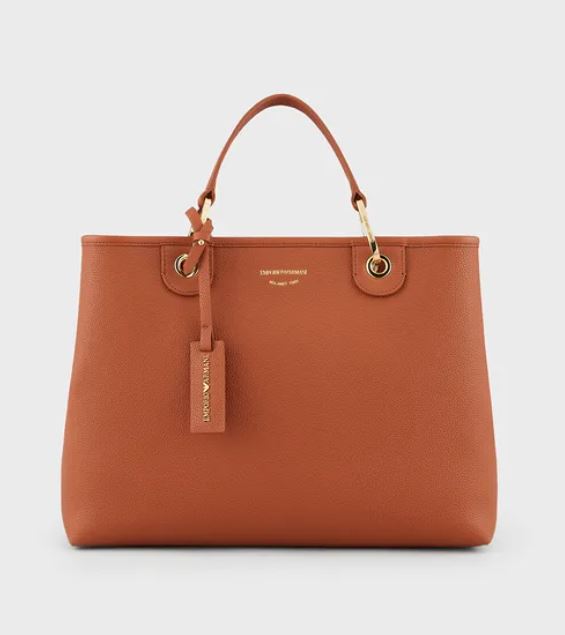 MyEA shopper grande camel oro